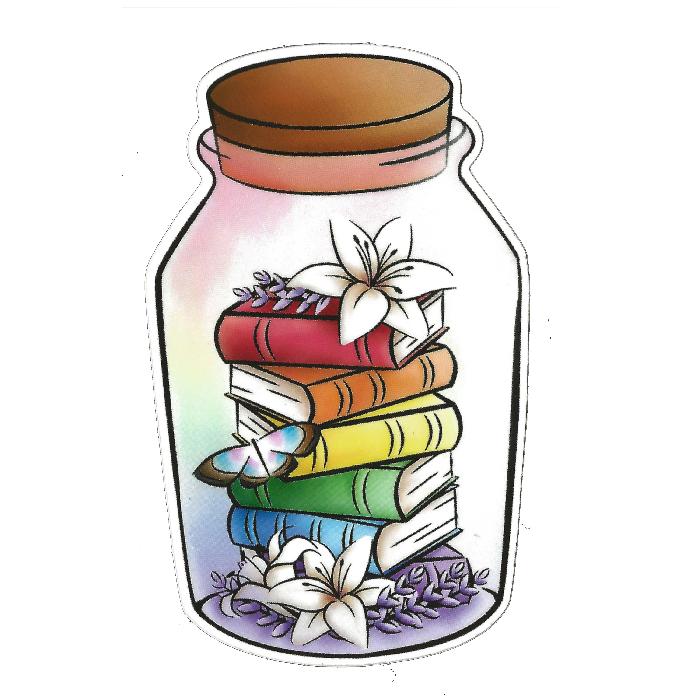 Progress flag Spellbound sticker